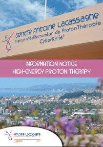 Information notice high energy proton therapy